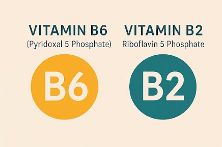 Vitamin B6 and B2 co-factors